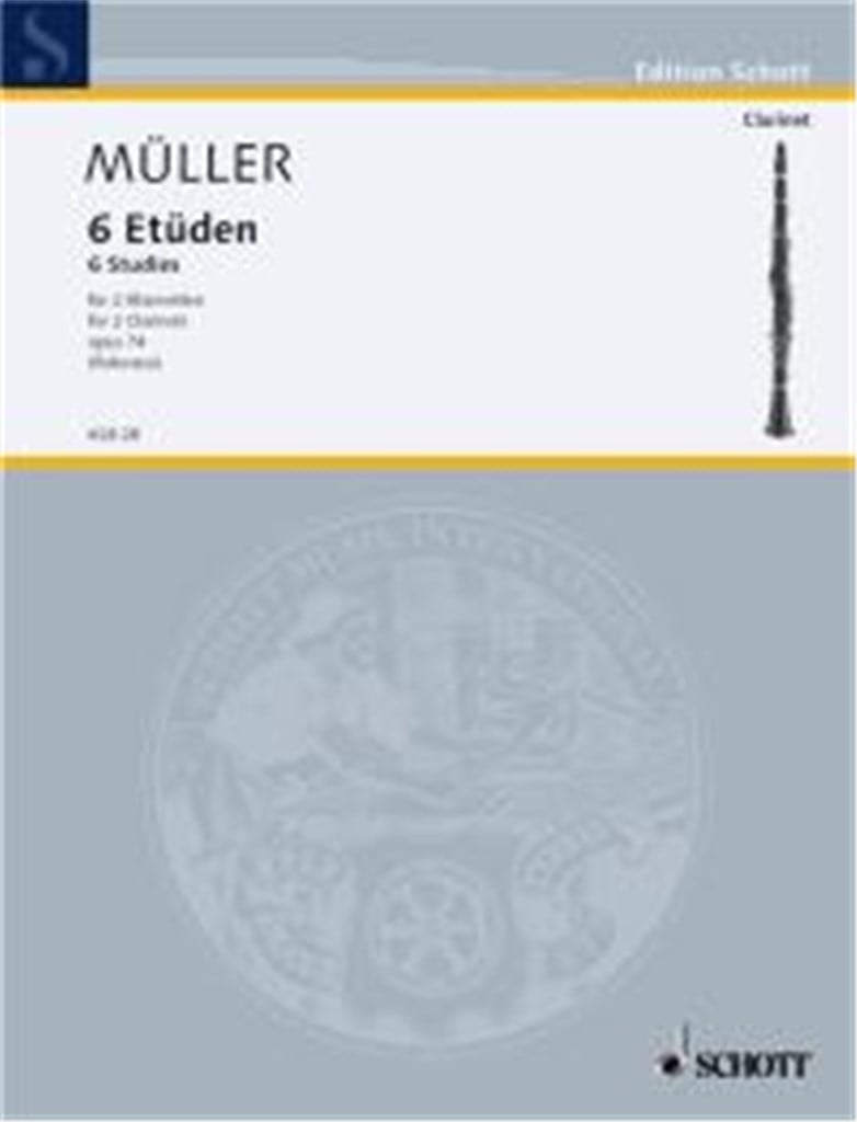 Studi (6) Op. 74 2Cl (Rekeszus)